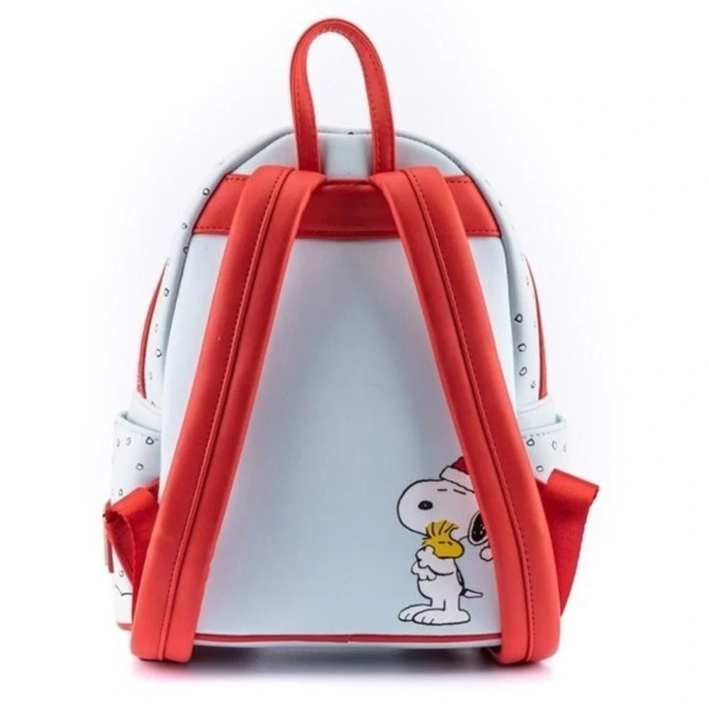 Loungefly‎ Peanuts Snoopy and Woodstock Glow in the Dark Mini Backpack